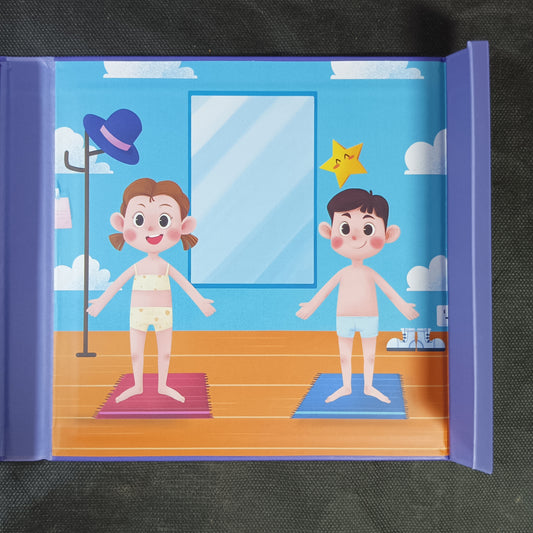 Magnetic Dress-Up Puzzle book – Professional Figures (3+ Years)