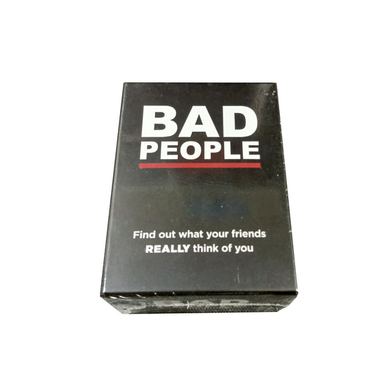 Bad People – Savage Party Card Game | Brutal Voting Game for Adults