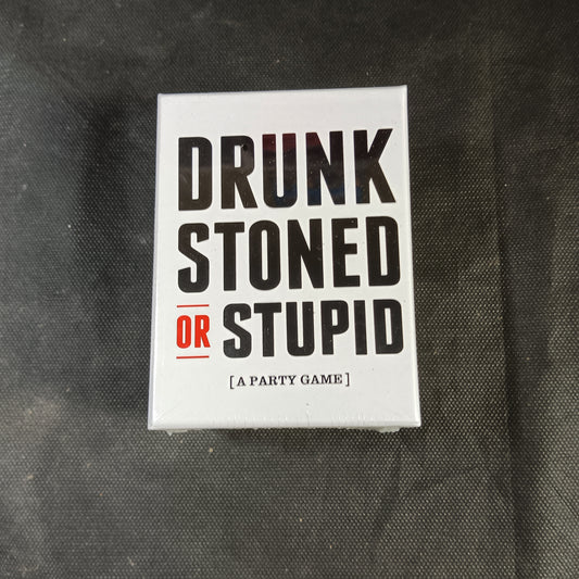Drunk Stoned or Stupid – Adult Party Game for You and Your Stupid Friends (250 Cards)