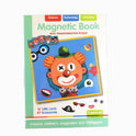 Magnetic Book Role Transformation Puzzle and Doodle Board Combo