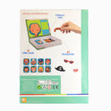Magnetic Book Role Transformation Puzzle and Doodle Board Combo