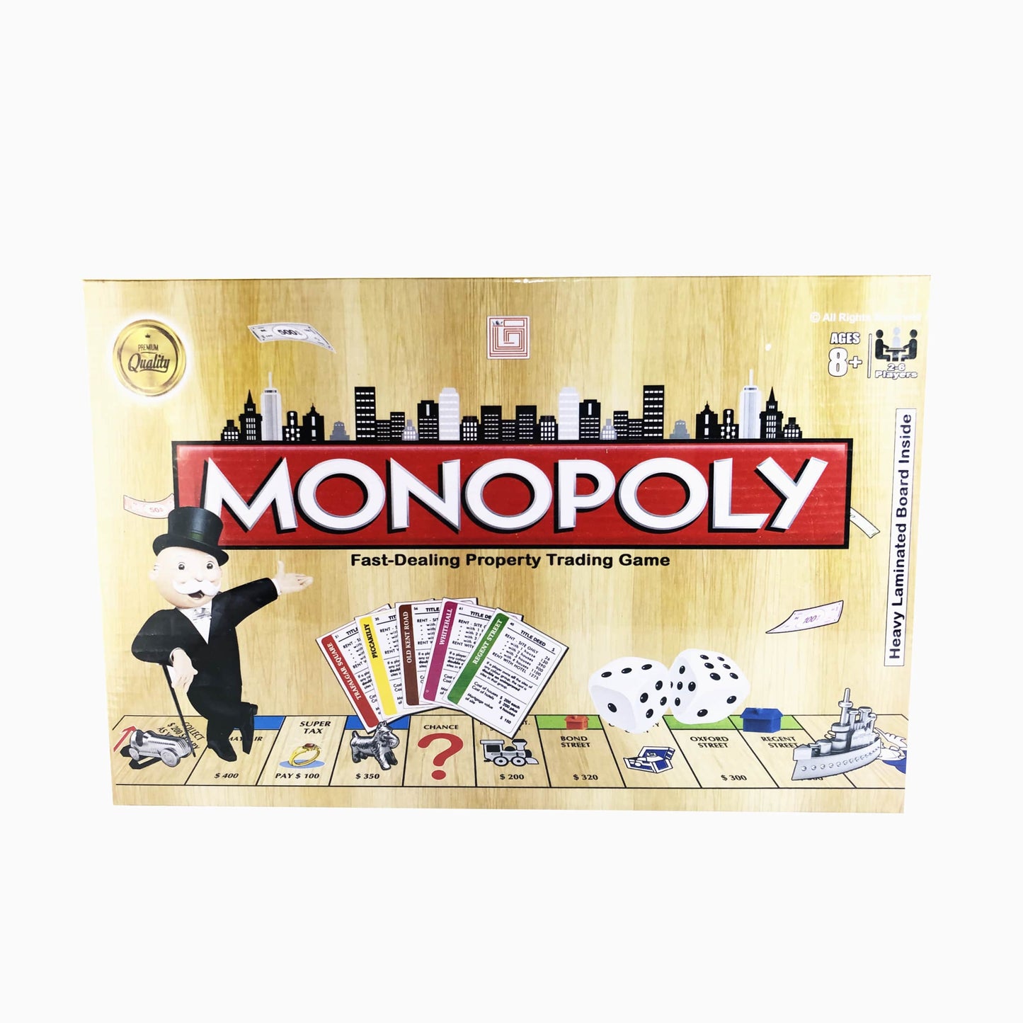 Monopoly: Fast-Dealing Property Trading Board Game