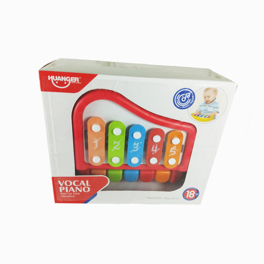 Huanger Vocal Piano & Xylophone Combination Toy for Toddlers