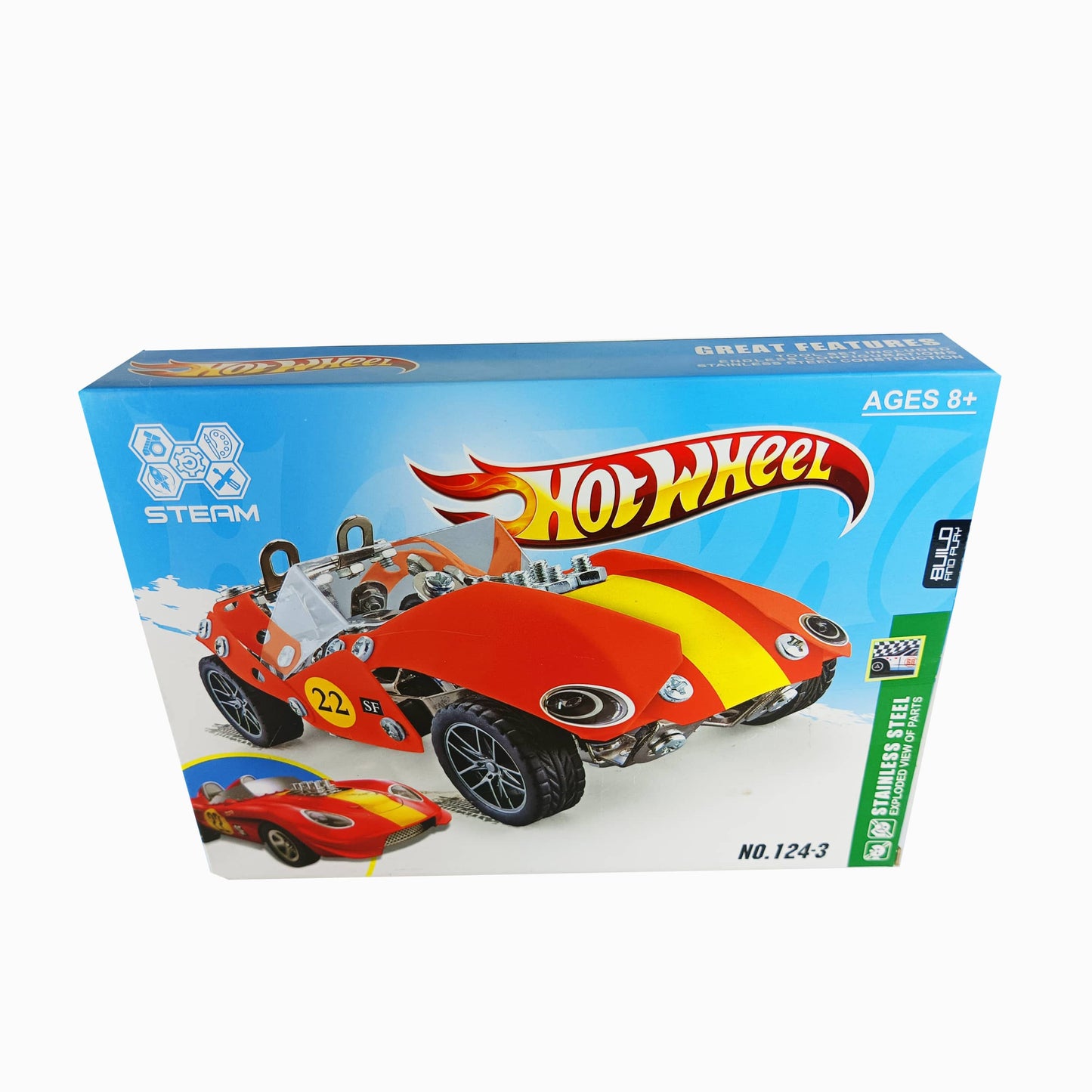 Hot Wheel Advanced Vehicle Building , Metal Kit