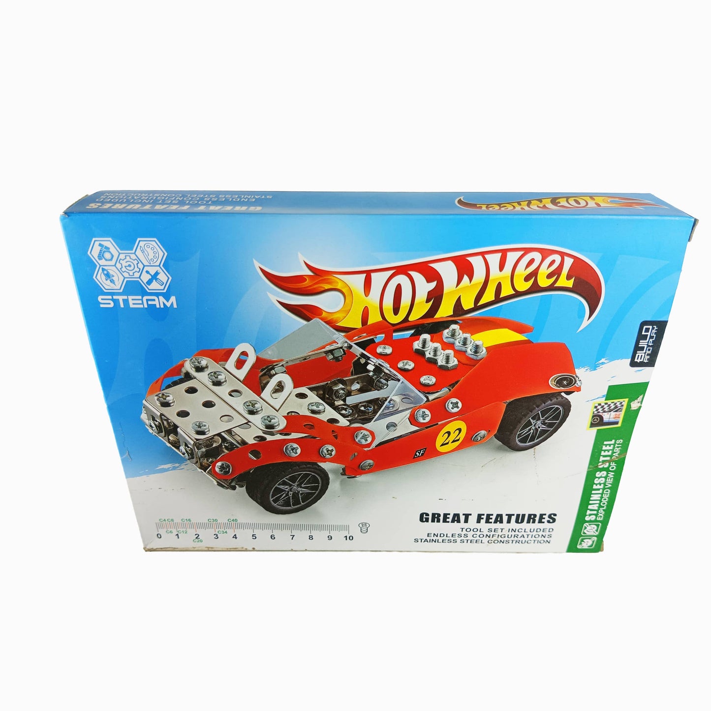 Hot Wheel Advanced Vehicle Building , Metal Kit